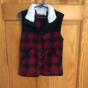 Kids Flannel vest, size 5
